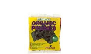 Pureharvest Hiltona Prunes Organic 250g moist pack