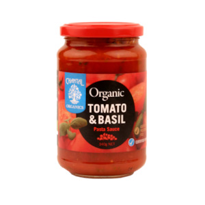 Chantal Organics Tomato Basil Pasta Sauce 340g