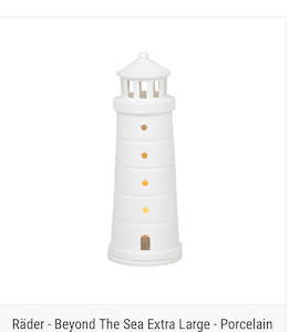 Radar -Medium Light house Porcelain Tealight