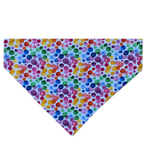 Dog Bandanas - Rainbow Bubbles