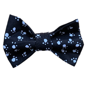 Dog Bow Ties - Pawprints Small & Tiny