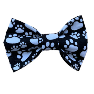 Dog Bow Ties - Pawprints Giant