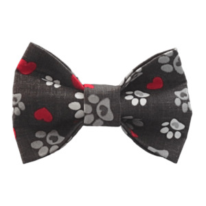 Dog Bow Ties - Paws to my Heart