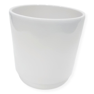 White Sam Ceramic Planter Pot 14cm