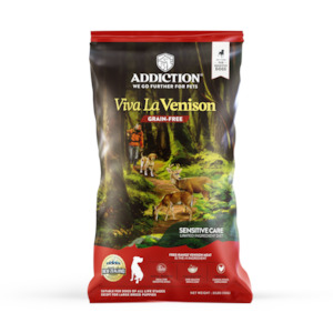 Addiction Viva La Venison Grain Free Dog Food