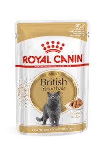 Royal Canin British Short Hair Adult Wet Food 85g pouches