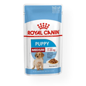 Royal Canin Medium Puppy Wet Pouches 140g Single