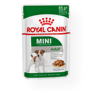 Royal Canin Mini Adult Wet Pouch 85g Single