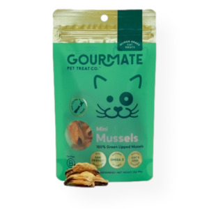 Gourmate Mini Mussels Cat Treats 25g