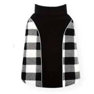 Bark & Bone Checkered Puffer Dog Jacket