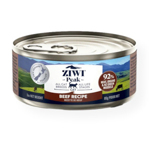 Ziwi Peak Canned Beef Cat Food 85g