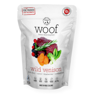 WOOF Freeze Dried Dog Food & Treat Wild Venison