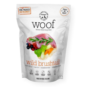 WOOF Freeze Dried Dog Food & Treat Brushtail