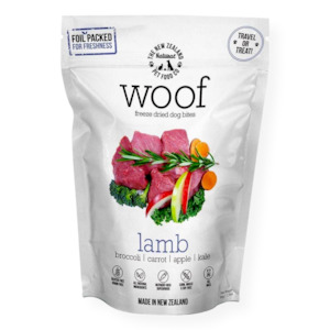 WOOF Freeze Dried Dog Food & Treat Lamb