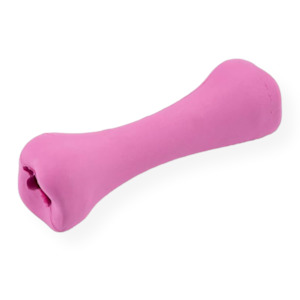 Beco Treat Bone Pink Dog Toy