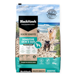 Black Hawk Sensitive Skin & Gut Dog Food