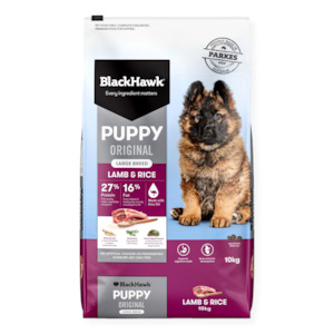 Black Hawk Lamb & Rice Large Breed Puppy Food 10kg