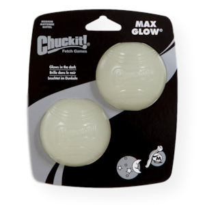 Chuckit! Max Glow Ball Medium 2 Pack