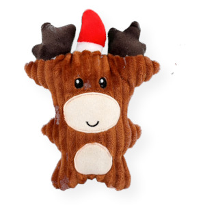 Bark & Bone Christmas Reindeer Dog Toy 18cm