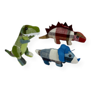 Multipet Plaidosaurus Dinosaur Dog Toy 15cm