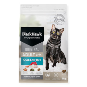 Black Hawk Original Ocean Fish Cat Food 2kg