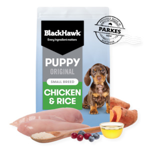 Black Hawk Chicken & Rice Small Breed Puppy Food 3kg