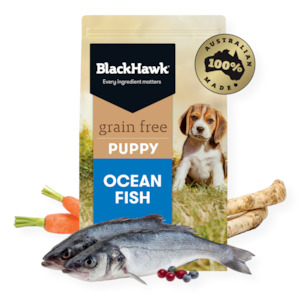 Black Hawk Ocean Fish Grain Free Puppy Food