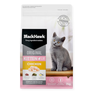 Black Hawk Original Chicken Kitten Food 2kg