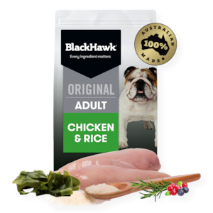 Black Hawk Chicken & Rice Adult Dry Dog Food