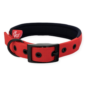 Yours Droolly Foam Collar Red