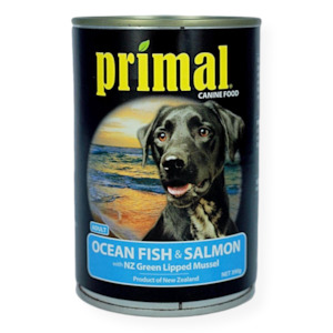 Primal Ocean Fish And Salmon Dog Food 390g