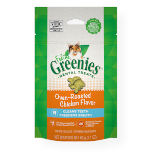 Greenies Feline Oven Roasted Chicken 71g