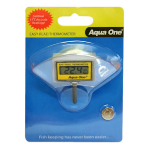 Aqua One Easy Read LCD Internal Digital Thermometer Digital Thermometer