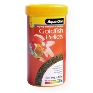 Aqua One Goldfish Pellets 2mm 190g