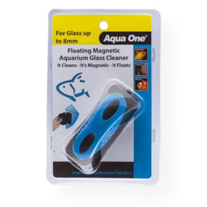 Aqua One Floating Magnet Glass Cleaner Medium