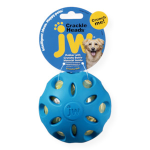 Pet: JW Crackle Heads Crackle Ball