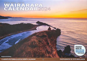 Book and other publishing (excluding printing): 2024 Wairarapa Calendar