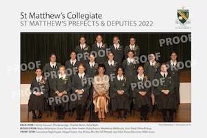 Book and other publishing (excluding printing): St Matthew's Prefects & Deputies - St Matthew’s Collegiate 2022