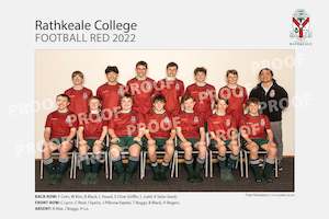 Book and other publishing (excluding printing): Football Red - Rathkeale College 2022