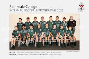 Book and other publishing (excluding printing): Football Internal Programme - Rathkeale College 2022