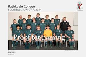 Book and other publishing (excluding printing): Football Junior A 2024