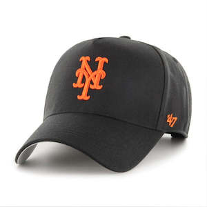 Clothing: 47 MVP DT New York Mets Snapback - Black/Orange