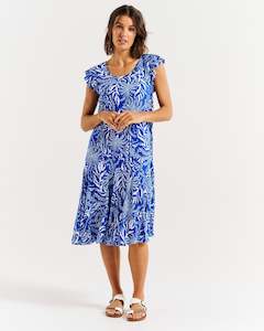 Clothing: Hannah Dress - Havana Print