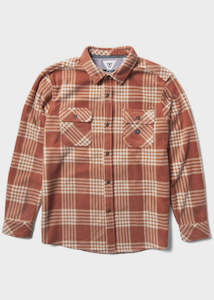 Eco-Zy LS Polar Flannel - Barn Red