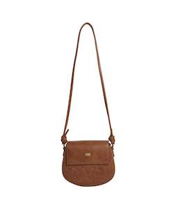 Carry The Rainbow Crossbody Bag - Tan