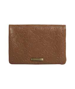 Sweet Mystic Embossed Wallet - Tan