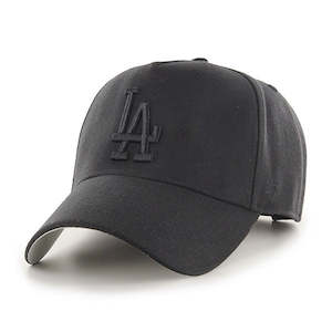 Clothing: 47 MVP DT Los Angeles Dodges Snapback - Black/Black