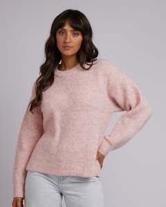 Joey Knit Crew - Pink