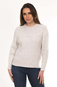 Diamond Ribbed Pullover