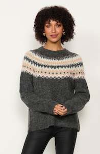 Zig Zag Knit Jumper